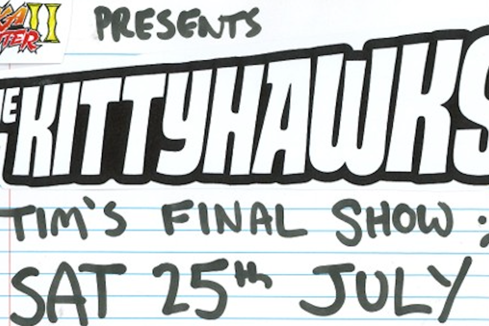 The Kittyhawks (Tim’s final show) with Admiral Ackbar’s Dishonourable Discharge, Pirateska Rebellion & Brodown