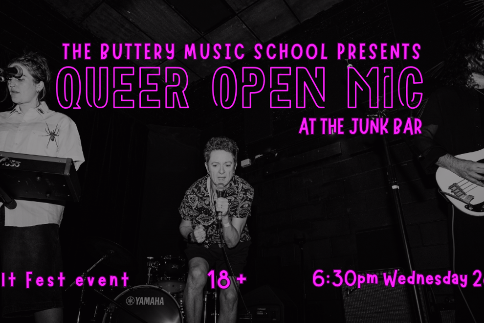 The Buttery Queer Open Mic (18+)