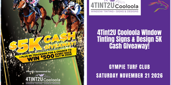 4Tint2U Cooloola Window Tinting Signs & Design 5K Ca$h Giveaway| November 21