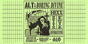 HEXX + PENSIVE + BAPTISTINA + AFFIRMATIONS