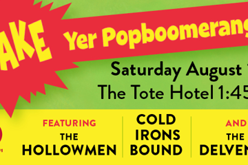 Shake Yer Popboomerang 4 compilation launch - feat. The Hollowmen