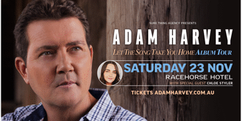 Adam Harvey - 'Let the Song Take You Home' Album Tour