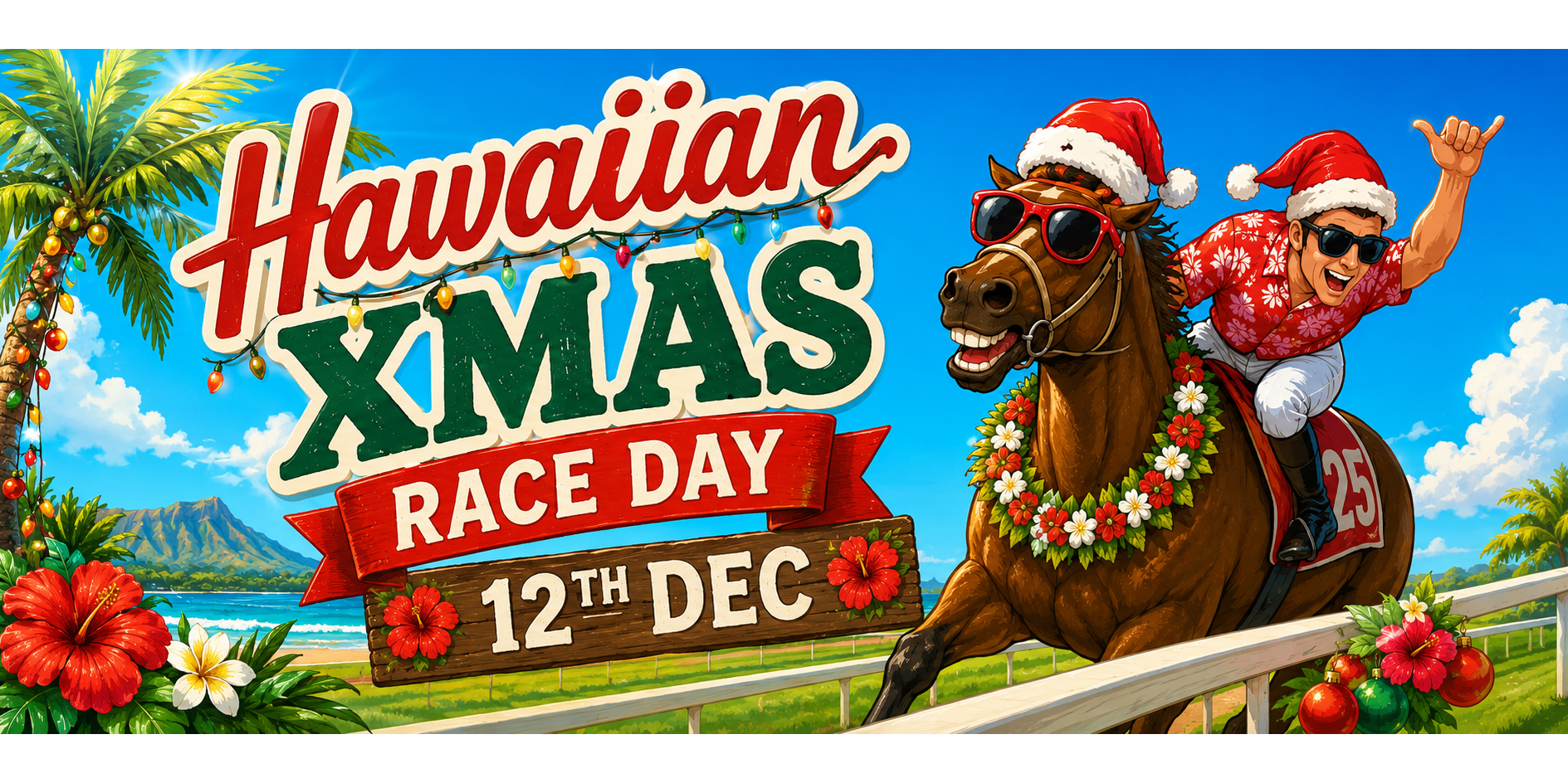 Hawaiian Xmas Race Day
