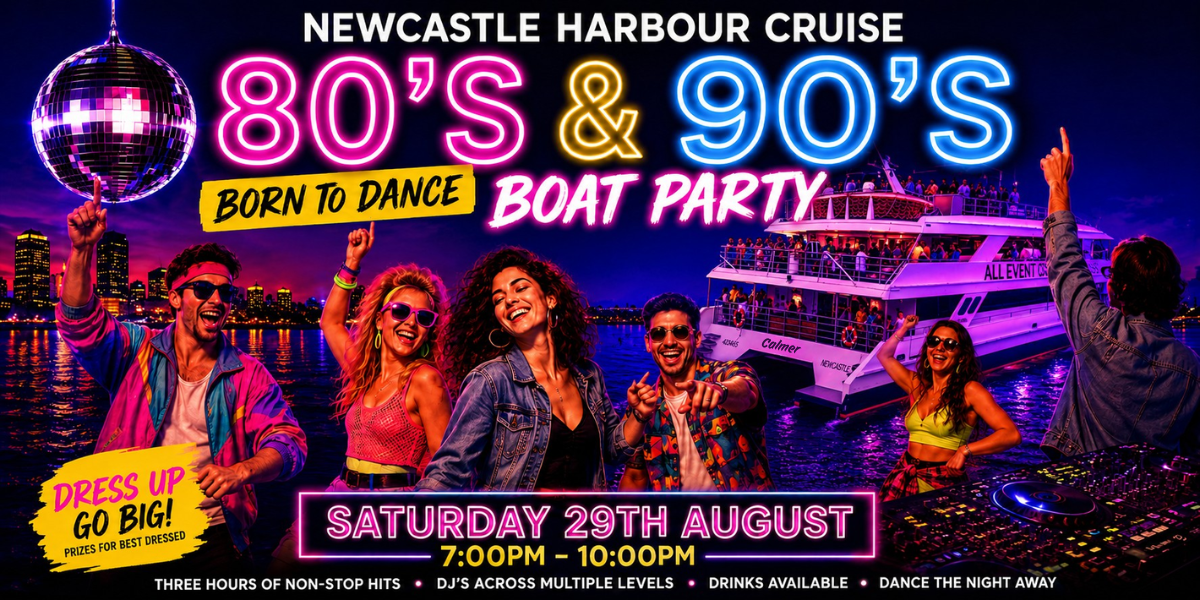 Born To Dance: A Throw Back Boat Party | 80s & 90s
