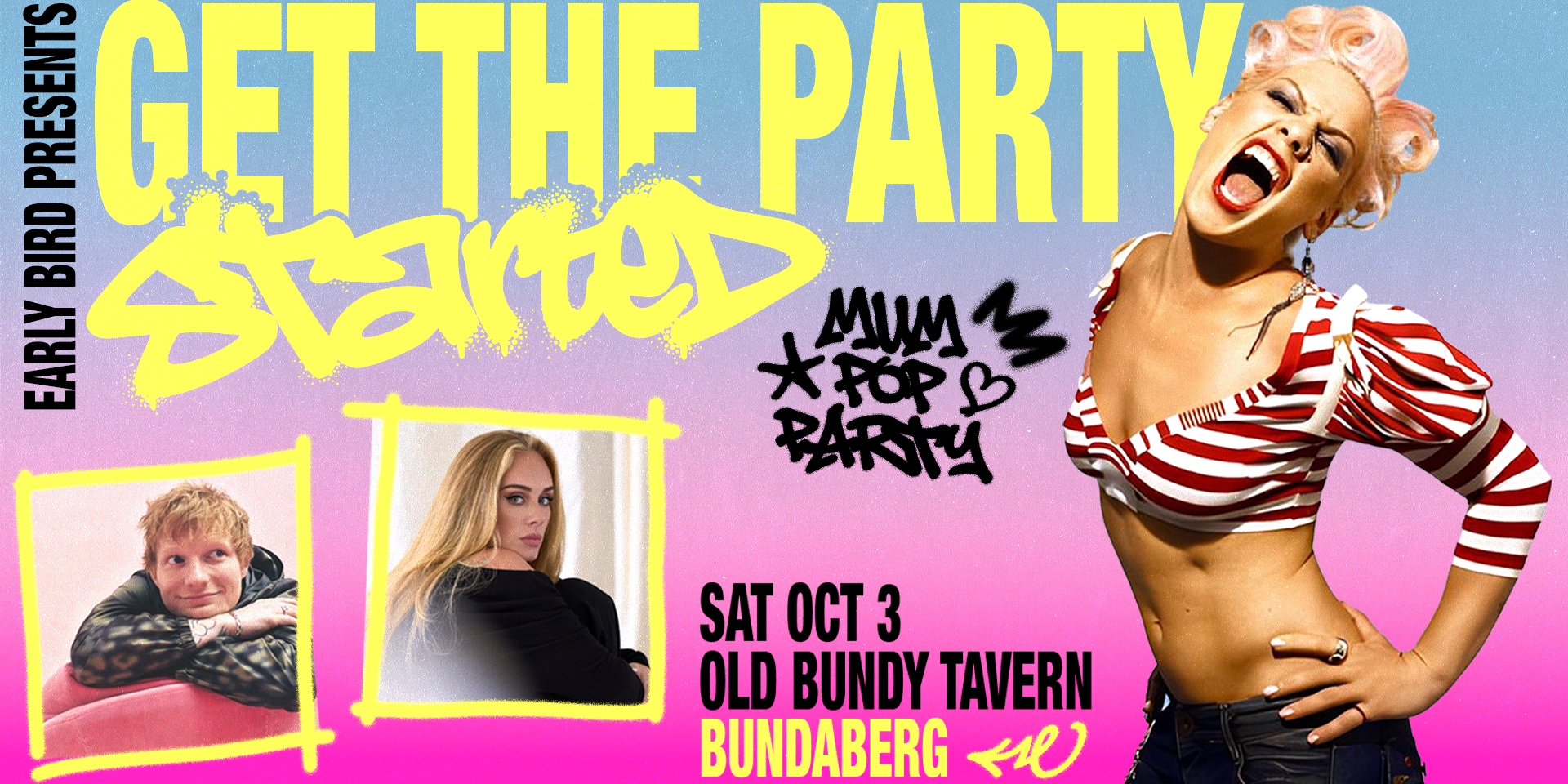 Get the Party Started: Mum Pop Party - Bundaberg