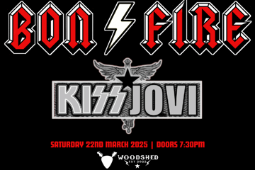 BONFIRE & KISSJOVI ROCK THE WOODSHED!