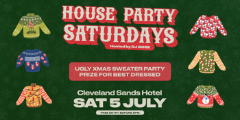 House Party Saturdays // Ugly Xmas Sweater Party