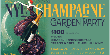 NYE Chandon Champagne Garden Party