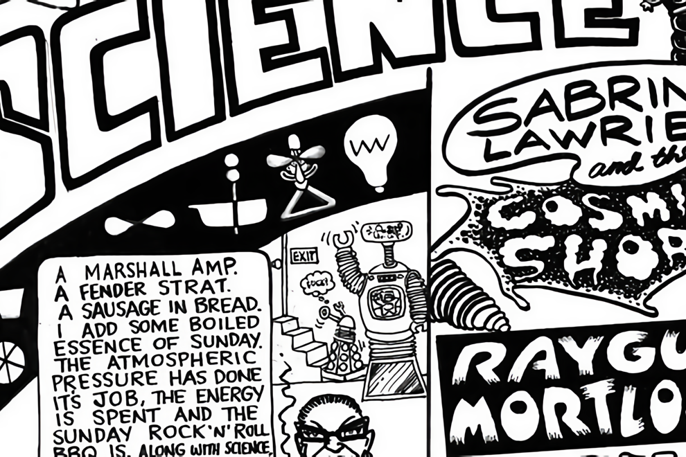 Giants of Science and more at the Sunday RNR BBQ