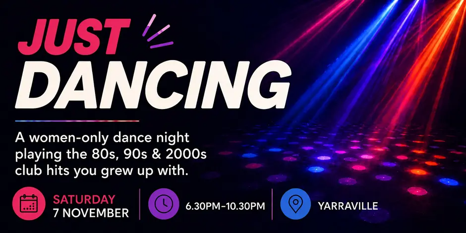 JUST DANCING (WOMENS ONLY EVENT)