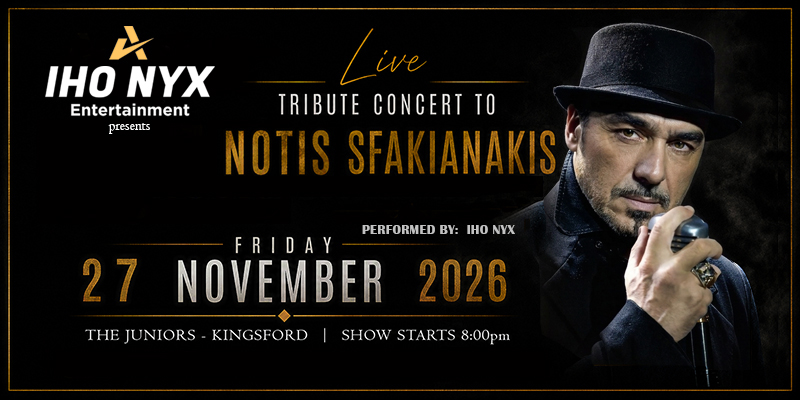 Live Tribute Concert to Notis Sfakianakis