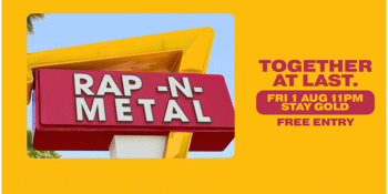 RAP-N-METAL | 808s AND 666s | FREE ENTRY