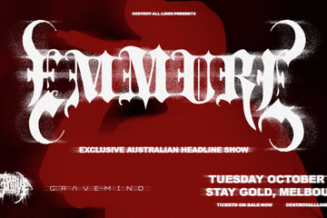 Emmure (USA) - Exclusive Australian Headline Show