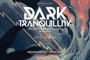 DARK TRANQUILLITY (SW) Australia 2025