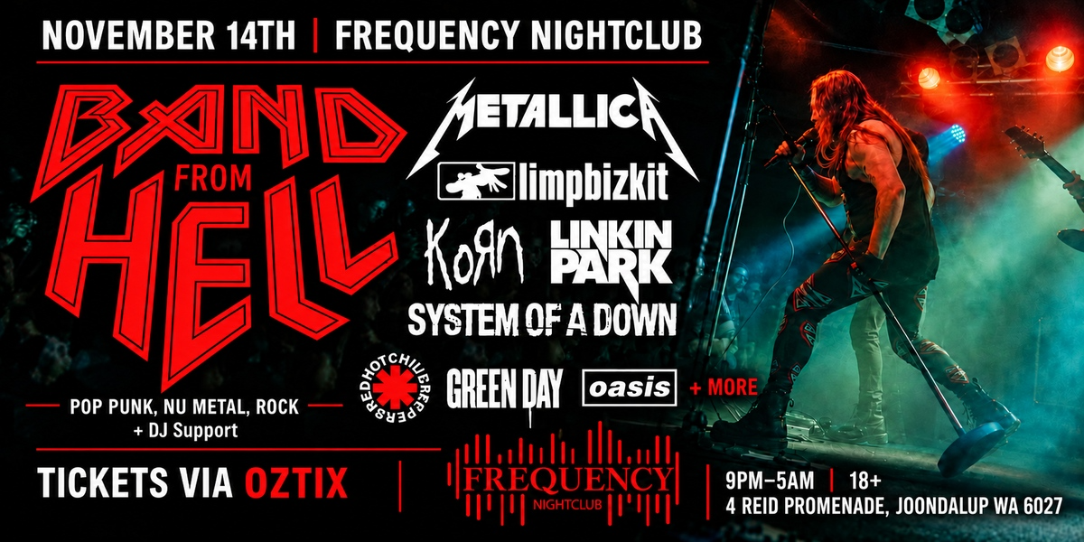 BAND FROM HELL (LIVE) + DJ SUPPORT