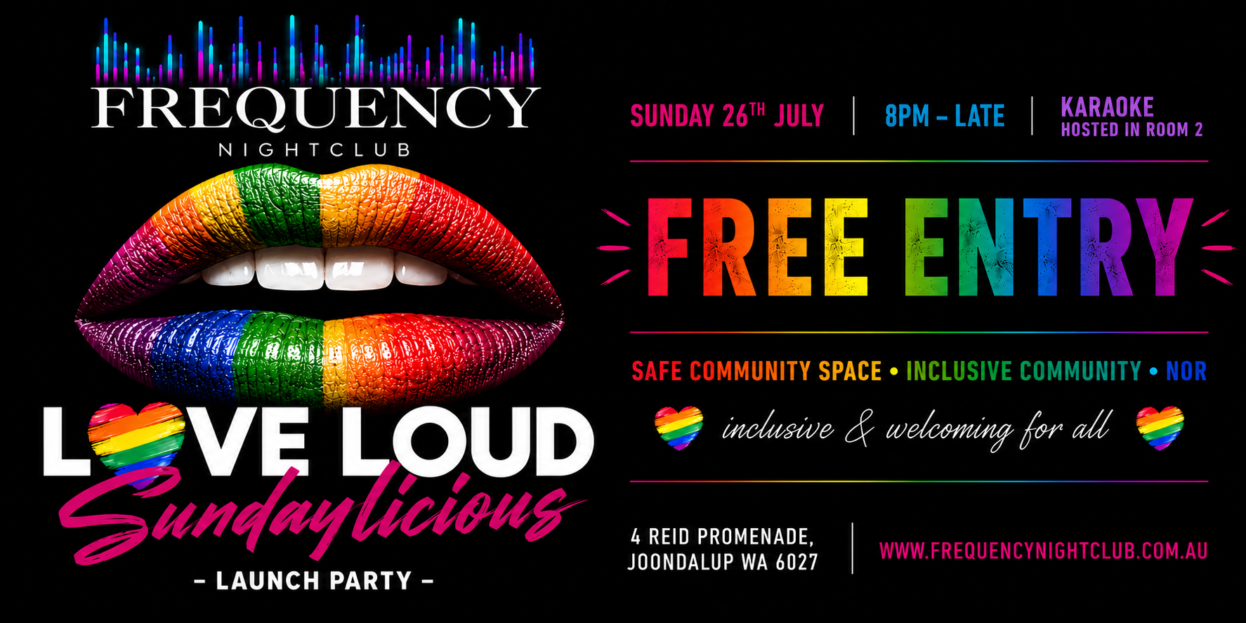 Love Loud Sunday - Launch Party