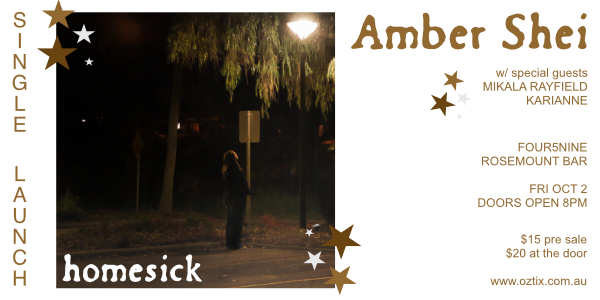 Amber Shei "Homesick" Single Launch
