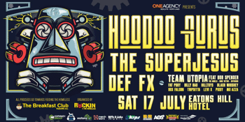 Hoodoo Gurus/The Superjesus/Def FX