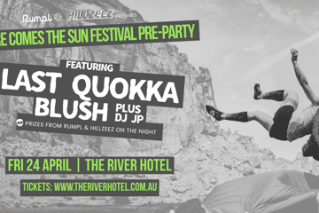 HERE COMES THE SUN FESTIVAL PRE-PARTY