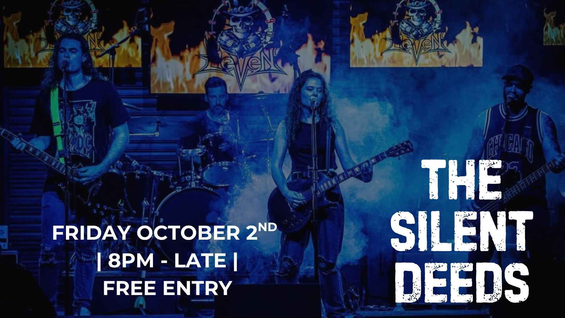 LIVE AT THE CARINE!!!!! THE SILENT DEEDS