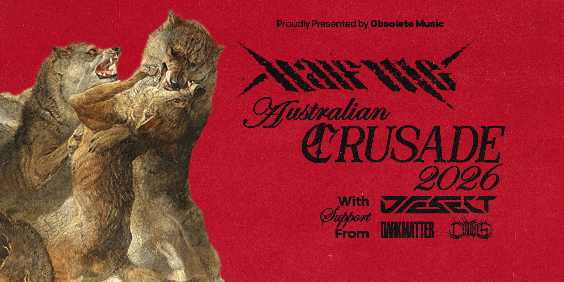 Half Me "Crusade" Australian Tour