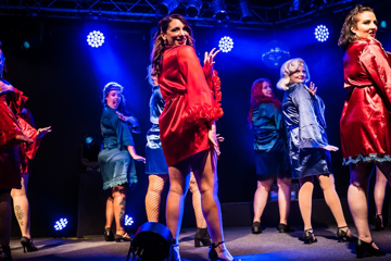 Sugar Blue Burlesque Fresh Faced Follies Academy Grad Show