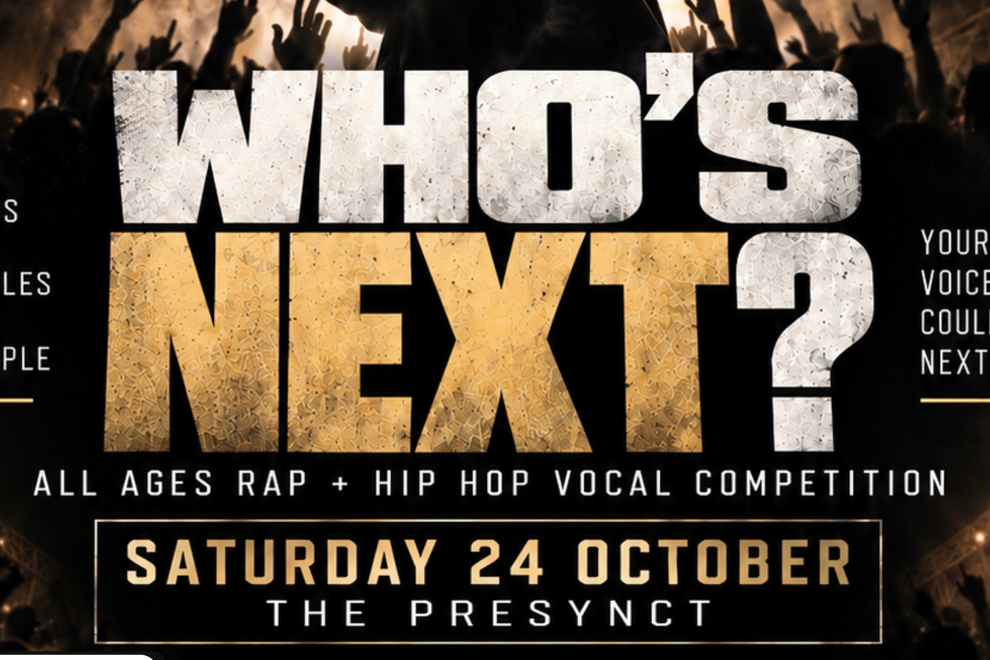 WHO’S NEXT? All Ages Rap + Hip Hop Vocal Competition