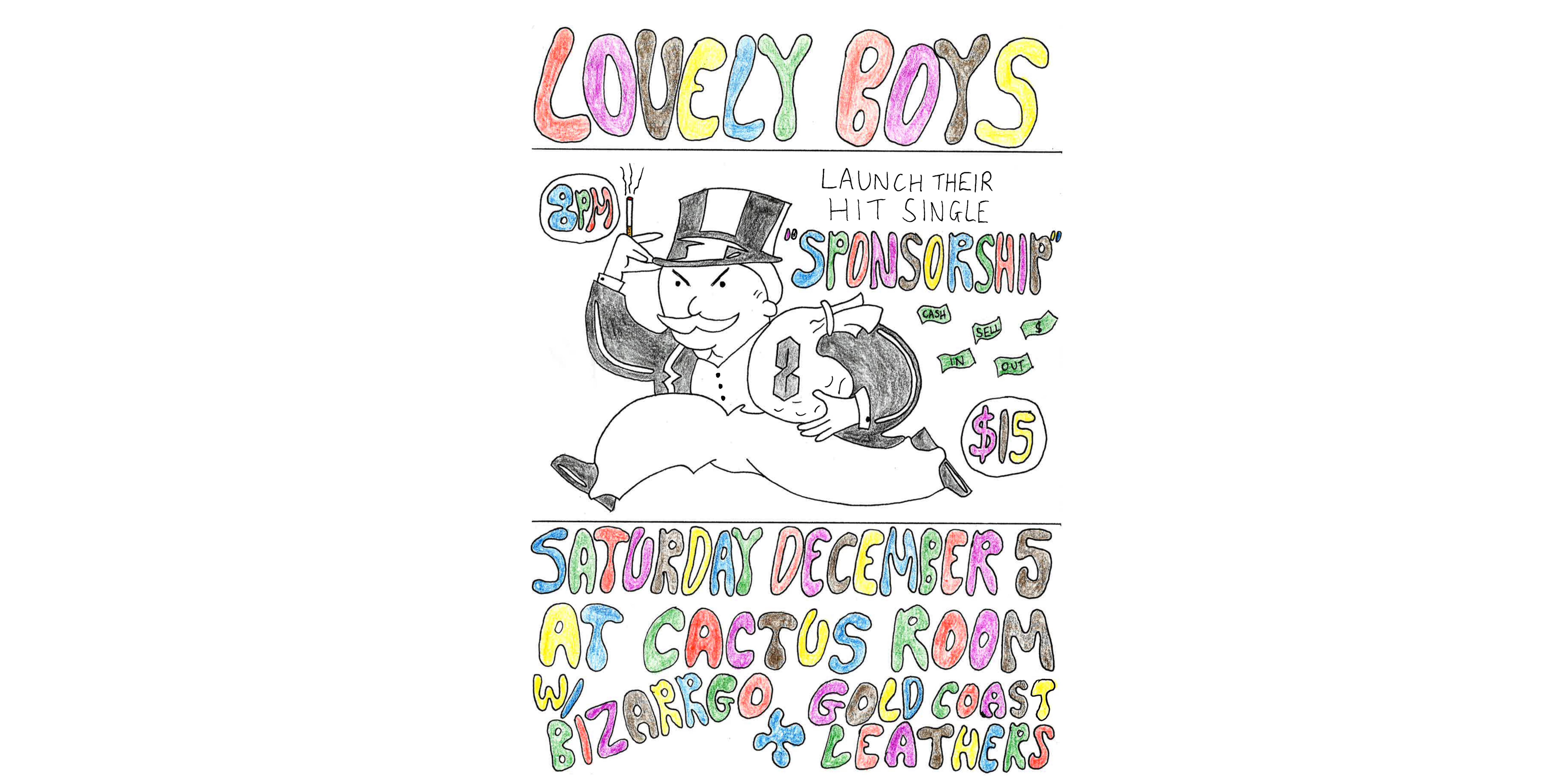 Lovely Boys - 'Sponsorship' SINGLE LAUNCH