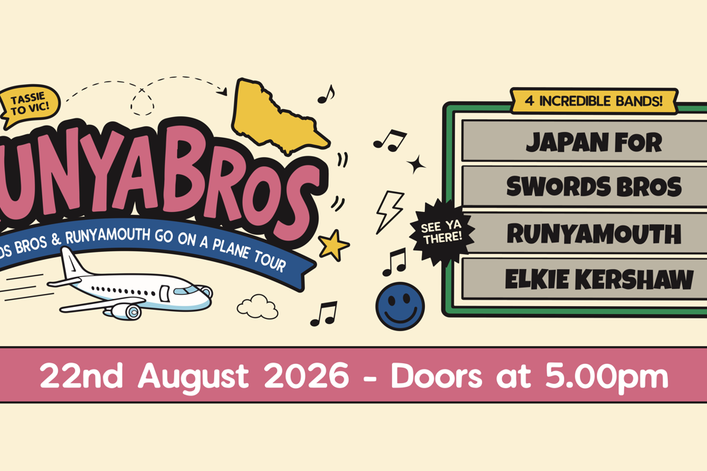 JAPAN FOR | SWORDS BROS. | RUNYAMOUTH | ELKIE KERSHAW [UPSTAIRS]
