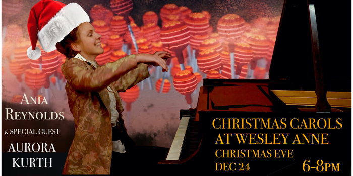 Christmas carol bonanza with Ania Reynolds & Aurora Kurth **FREE FRONT BAR GIG**