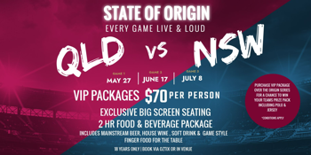 State of Origin VIP Packages - Game 1