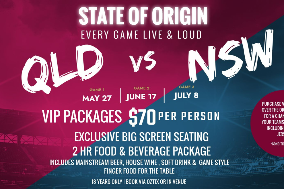 State of Origin VIP Packages - Game 1
