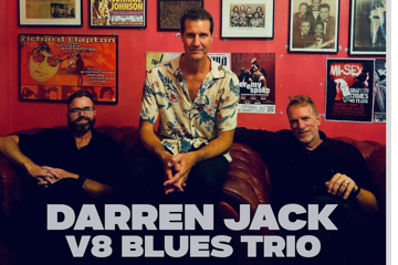 Darren Jack's V8 Blues Trio w/ Adam Miller
