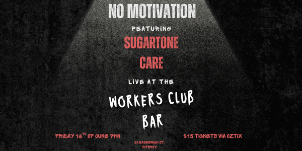 Event image for No Motivation