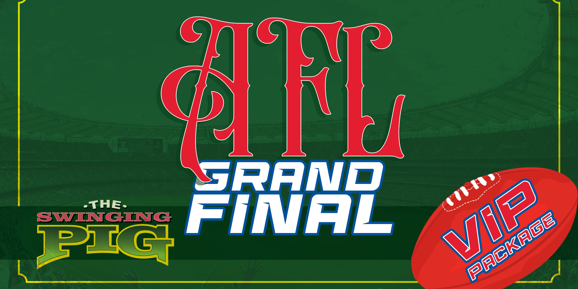 AFL Grand Final at The Swinging Pig