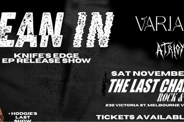 Lean In Knife’s Edge EP Launch