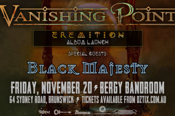 VANISHING POINT - Eremition album launch w/ BLACK MAJESTY
