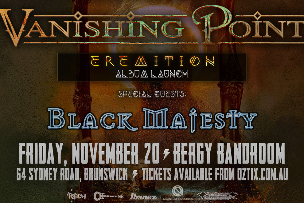VANISHING POINT - Eremition album launch w/ BLACK MAJESTY