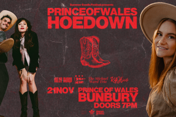 Prince of Wales Hoedown with Ally Row, Kate Hindle (Band), Michael Ward Trio & Beth Chia