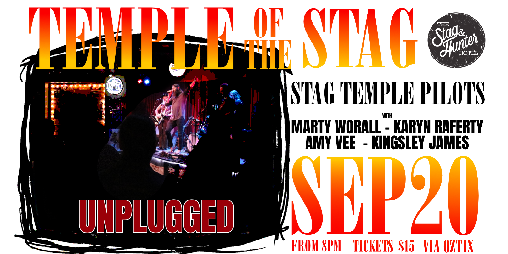 Temple of the Stag Unplugged ft. Amy Vee, Kingsley James, Karyn Raferty & Marty Worall