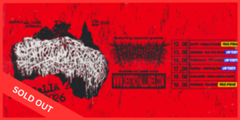 Sanguisugabogg Australian Tour 2026