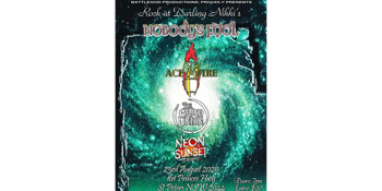 Rock at Darling Nikkis's with Nobody's Fool + Ace on Fire + The Grand Union + Neon Sunset