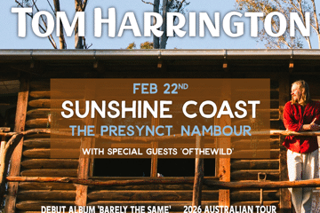 Tom Harrington - Sunshine Coast, debut album launch party!
