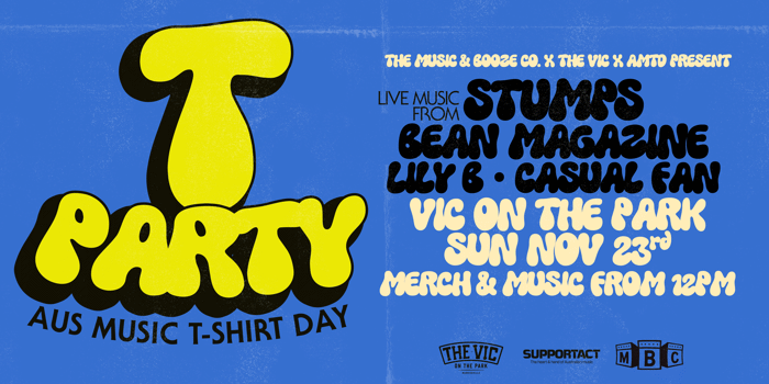 T-PARTY! With STUMPS, Bean Magazine + More!