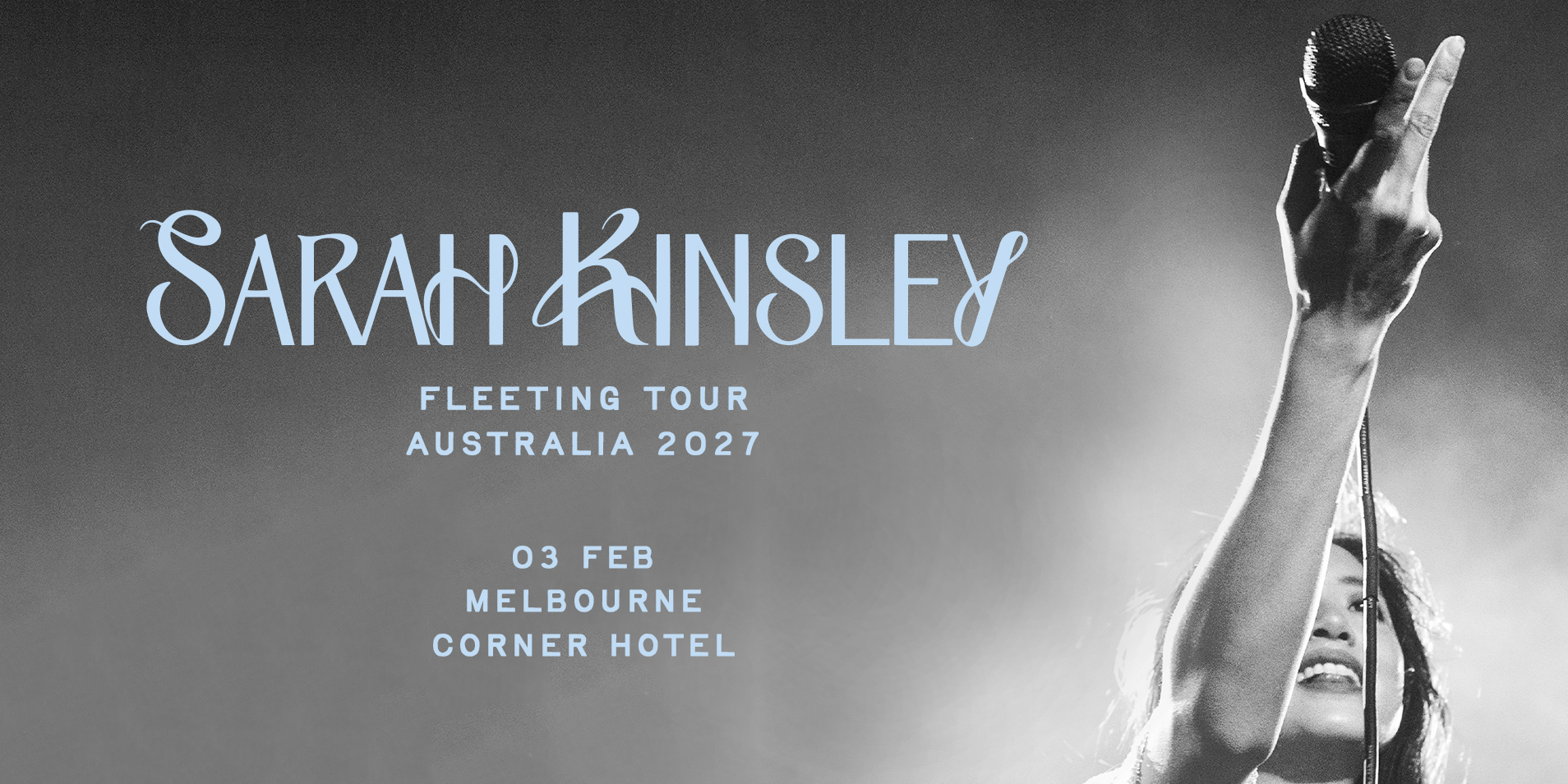 Sarah Kinsley | Fleeting Tour Australia 2027
