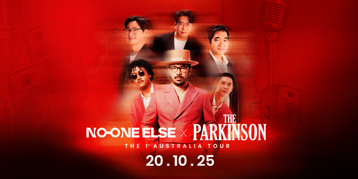 NO ONE ELSE X THE PARKINSON LIVE IN MELBOURNE