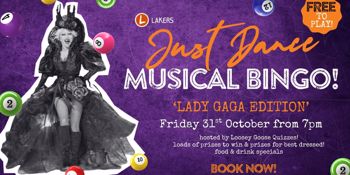 Just Dance Musical Bingo