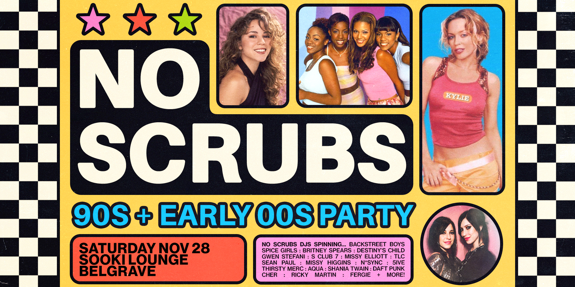 No Scrubs: 90s + Early 00s Party - Belgrave