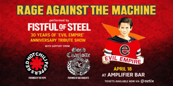 RAGE AGAINST THE MACHINE 'EVIL EMPIRE' 30 Year Anniversary Tribute w/ RHCP & Good Charlotte Tributes