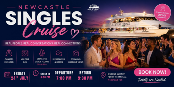 Newcastle Singles Cruise on the Harbour
